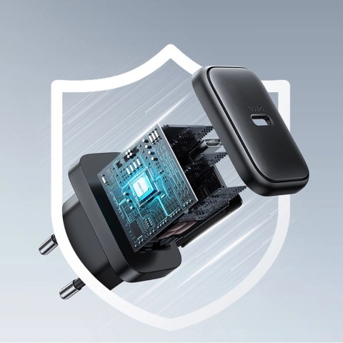 Ładowarka Joyroom JR-TCF23 sieciowa USB-C 25W SFC / PPS / PD - czarna