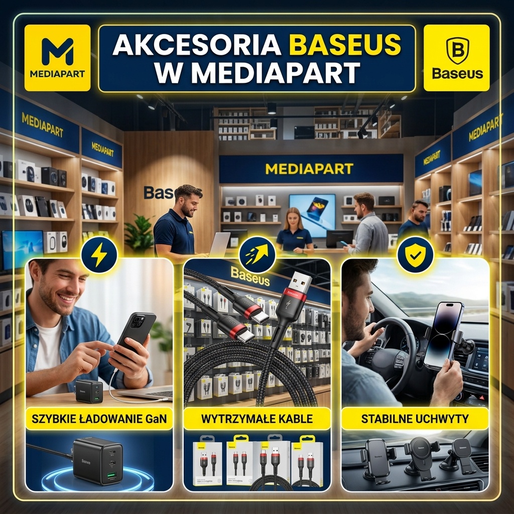 Akcesoria Baseus w Mediapart